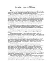 Euripidas – moterų  niekintojas 1 puslapis