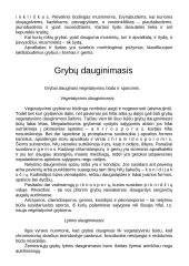 Grybų karalystės paplitimas gamtoje 10 puslapis