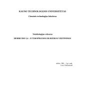 Herbicido 2,4–D toksiškumas ir rizikos vertinimas 1 puslapis