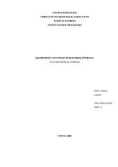 Įdarbinimo santykiai ir bedarbių rėmimas