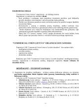 Įmonės organizacinė sandara ir valdymo struktūra: UAB "Commercial Union Lietuva Gyvybės draudimas" 4 puslapis