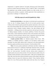 Individų tarpusavio santykiai populiacijos viduje. Populiacijos savireguliacija 4 puslapis