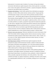 Individualizuotos programos paskirtis ir sudarymo strategija 6 puslapis