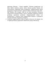 Išorinė atmintis ir informacijos kaupikliai 18 puslapis