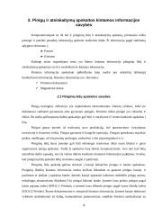 Kintamosios informacijos nešiklių (laikmenų) paruošimas kompiuterizuojant pinigų ir atsiskaitymų apskaitą 4 puslapis