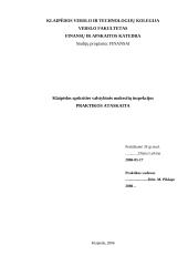 Klaipėdos apskrities valstybinė mokesčių inspekcija 1 puslapis