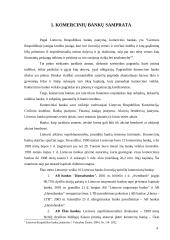 Komercinių bankų veiklos ypatumai 4 puslapis