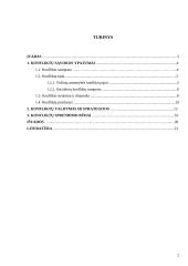 Konfliktų sąvokos ypatumai, konfliktų valdymas, sprendimo būdai 2 puslapis