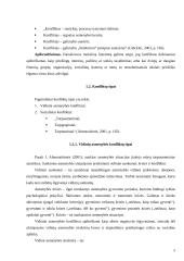 Konfliktų sąvokos ypatumai, konfliktų valdymas, sprendimo būdai 5 puslapis