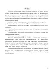 Kooperacijos ir kooperatyvų sampratos ir veiklos principai 17 puslapis