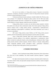 Korupcija ir viešieji pirkimai. Tyrimo ypatumai 7 puslapis