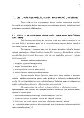 Lietuvos Respublikos įstatymai mano gyvenime 5 puslapis