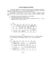 Loginių funkcijų minimizavimas naudojant Karno diagramas 2 puslapis