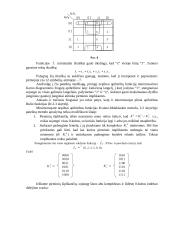 Loginių funkcijų minimizavimas naudojant Karno diagramas 6 puslapis