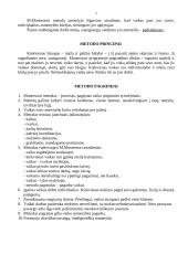 M. Montessori auklėjimo sistema 2 puslapis