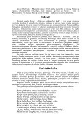 Maironio vaikystė ir kūryba 1 puslapis