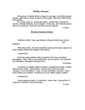 Medžiai - mano draugai