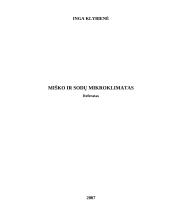 Miško ir sodų mikroklimatas