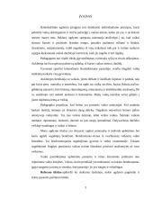 Mokymo ir mokymosi vaikų darželyje specifika 3 puslapis