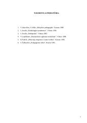 Mokytojo reikšmė ugdymo procese 7 puslapis