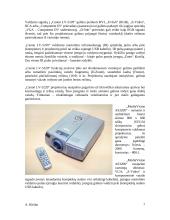 Multimedijos projektoriai 6 puslapis