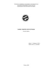 Namų vertės nustatymas