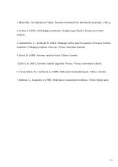 Pedagogo vertybės ir realizacijos problemos 11 puslapis