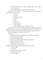 Pedagogo vertybės ir realizacijos problemos 4 puslapis