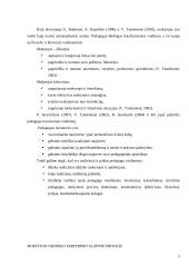 Pedagogo vertybės ir realizacijos problemos 5 puslapis