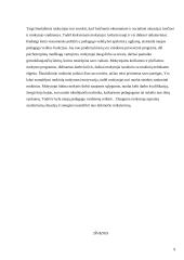 Pedagogo vertybės ir realizacijos problemos 9 puslapis