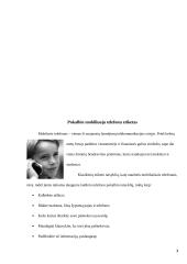 Pokalbio telefonu etiketas 4 puslapis