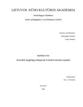 Socialinė neįgaliųjų integracija švietime istoriniu aspektu