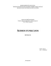 Kas yra šeima, funkcija?