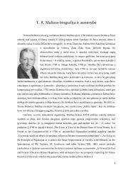 T.R. Malthus kaip demografas. Situacija šių dienų pasaulyje 3 puslapis