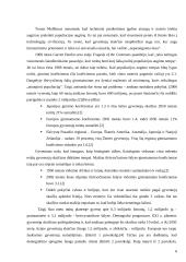 T.R. Malthus kaip demografas. Situacija šių dienų pasaulyje 6 puslapis