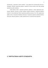 Tarptautinio audito reikšme ir standartai 8 puslapis