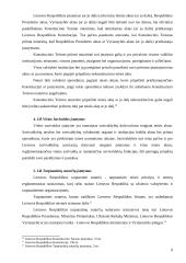 Teisėkūra ir jos teisinis reglamentavimas Lietuvoje 10 puslapis