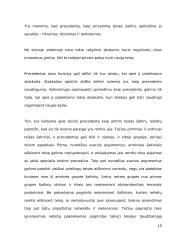 Teisinio precedento samprata ir vaidmuo Lietuvoje 15 puslapis