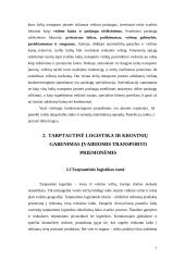 Transporto logistika: kelių, oro, geležinkelių, jūrų ir upių 7 puslapis