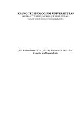 Trimatės grafikos plokštės: "ATI Radeon 9800 XT" ir "nVIDIA GeForce FX 5950 Ultra"