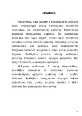 Ugdymas mokyklose 18 puslapis