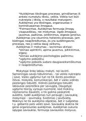 Ugdymas mokyklose 9 puslapis