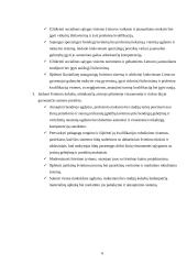 Ugdymo uždaviniai bei tikslai 6 puslapis