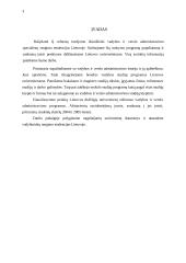 Vadybos ir verslo administravimo specialistų rengimo tendencijos Lietuvoje 3 puslapis