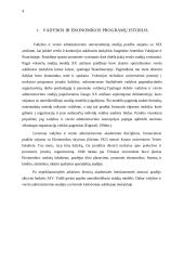 Vadybos ir verslo administravimo specialistų rengimo tendencijos Lietuvoje 4 puslapis