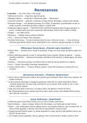 Lietuvių Kalbos epochų konspektas  3 puslapis