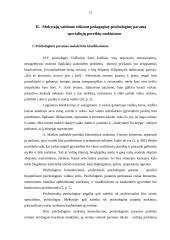 Specialių poreikių mokiniams teikiamos pedagoginės-psichologinės paramos ypatumai 11 puslapis
