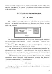 XML dokumentų saugomų reliacinėse duomenų bazėse publikavimas Internete 11 puslapis