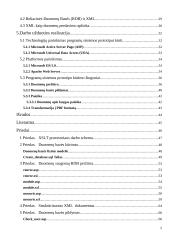XML dokumentų saugomų reliacinėse duomenų bazėse publikavimas Internete 5 puslapis