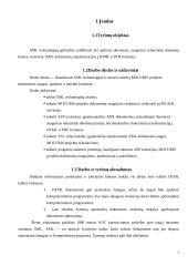 XML dokumentų saugomų reliacinėse duomenų bazėse publikavimas Internete 7 puslapis